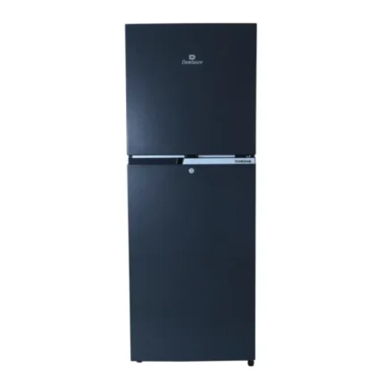 dawlance-9173wb-chrome-hairline-black-refrigerator